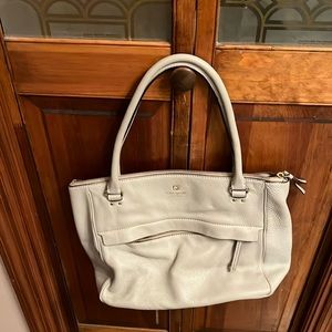 Gray Kate Spade bag
